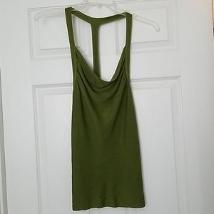 Cowl neck tank